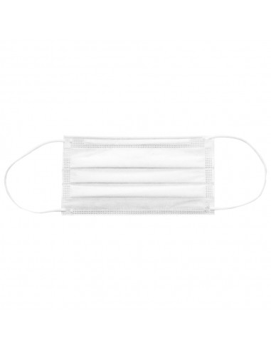 White surgical mask