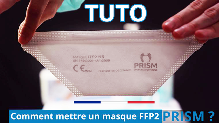 MASQUE DE PROTECTION RESPIRATOIRE FFP2 - STERILE« bec de canard »