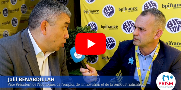 Interview : Jalil BENABDILLAH - Vice Président en charge de l'Économie, de l'Emploi, de l'Innovation et de la Réindustrialisation 