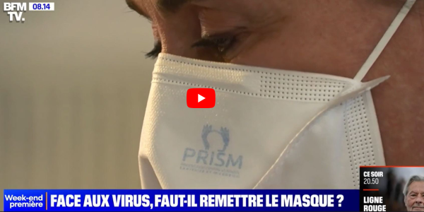 200 000 masques solidaires, diffusion BFM TV : tout savoir sur la campagne de sensibilisation au port du masque de trois associations de malades immunodéprimés